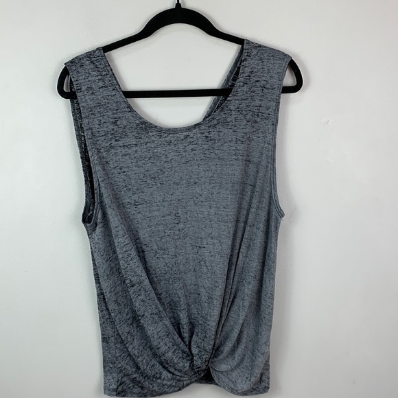 Silva Tops - Gray Sleeveless Women's Top NEW!